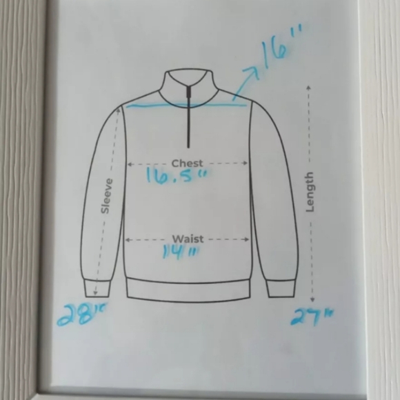 Vintage L.L. Bean Navy Blue Wool Sweater size Medium Elbow Patches - Picture 7 of 7